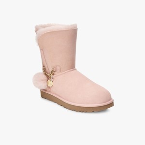 Ugg Classic Mini Charms Klassiska Stövlar Dam Rosa (703146BZL)